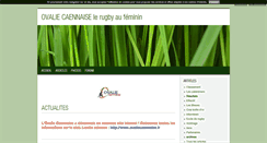 Desktop Screenshot of ovaliecaennaise.blog4ever.com