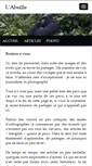 Mobile Screenshot of l-abeille.blog4ever.com