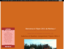 Tablet Screenshot of marlieux2011.blog4ever.com