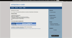 Desktop Screenshot of entreprises-a-ceder.blog4ever.com