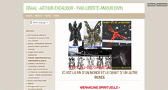 Desktop Screenshot of graal-veilleur---hierarchie.blog4ever.com