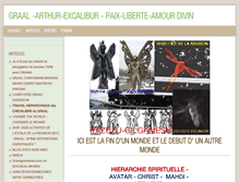 Tablet Screenshot of graal-veilleur---hierarchie.blog4ever.com