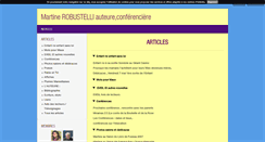Desktop Screenshot of martine-robustelli.blog4ever.com