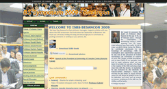 Desktop Screenshot of isbs2009.blog4ever.com