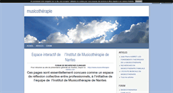 Desktop Screenshot of musicotherapie.blog4ever.com