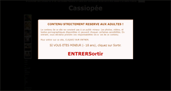 Desktop Screenshot of espace-cassiopee.blog4ever.com