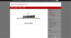 Desktop Screenshot of antitagraffti.blog4ever.com