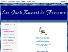 Tablet Screenshot of lesjackdeferreuse.blog4ever.com