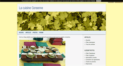 Desktop Screenshot of cuisinecoreenne.blog4ever.com
