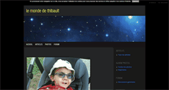 Desktop Screenshot of lemondedethibault.blog4ever.com