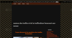 Desktop Screenshot of maisondestruffes.blog4ever.com