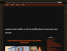 Tablet Screenshot of maisondestruffes.blog4ever.com