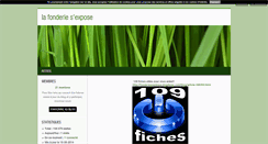 Desktop Screenshot of fonderie.blog4ever.com