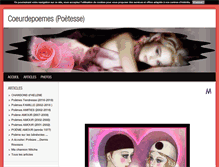 Tablet Screenshot of coeurdepoeme25.blog4ever.com