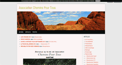 Desktop Screenshot of cheminspourtous.blog4ever.com