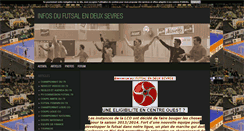 Desktop Screenshot of futsaldeuxsevres.blog4ever.com