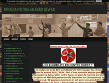 Tablet Screenshot of futsaldeuxsevres.blog4ever.com