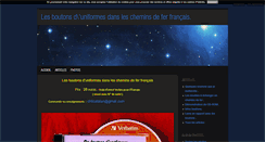 Desktop Screenshot of lesboutonsdecheminsdefer.blog4ever.com