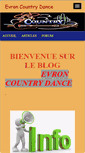 Mobile Screenshot of evron-country-dance.blog4ever.com