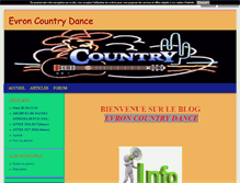 Tablet Screenshot of evron-country-dance.blog4ever.com