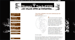 Desktop Screenshot of memorytracks.blog4ever.com