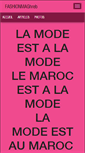 Mobile Screenshot of fashionmaghreb.blog4ever.com